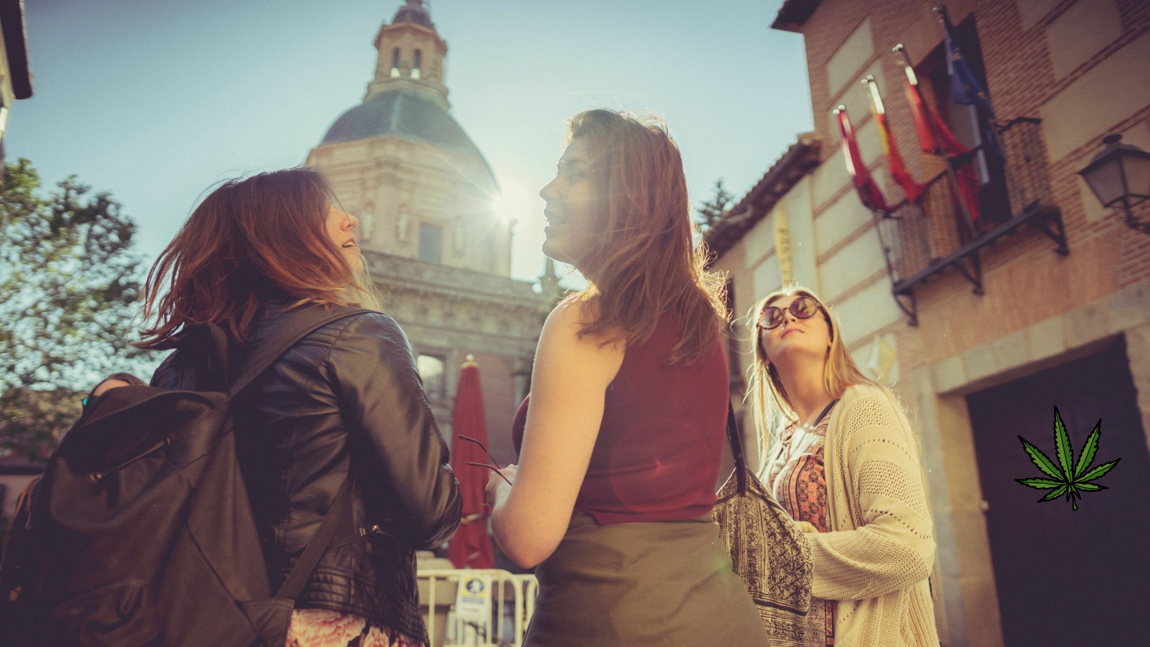 Turistas en Madrid buscando un club de cannabis