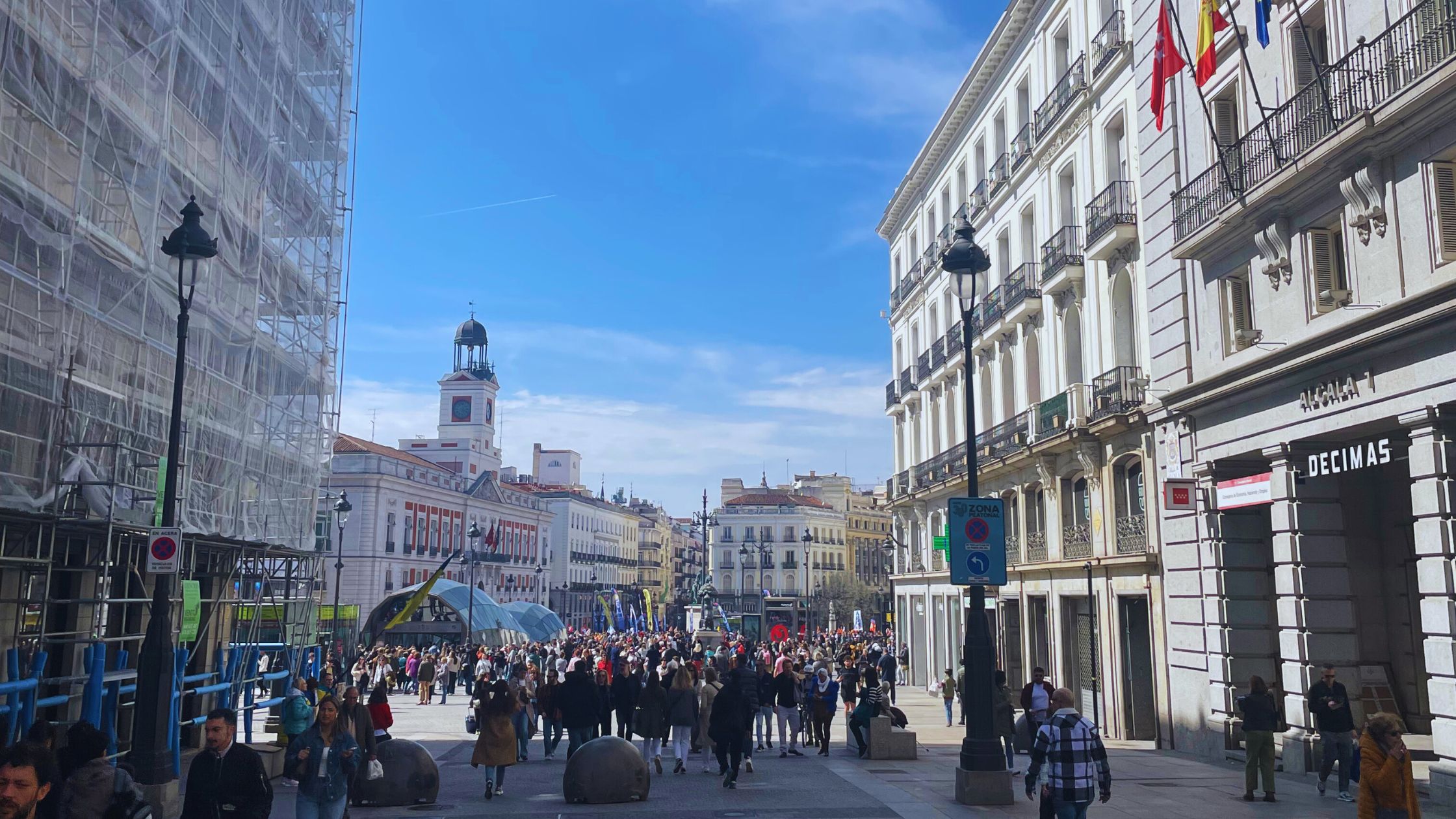 Puerta de Sol Madrid entrance