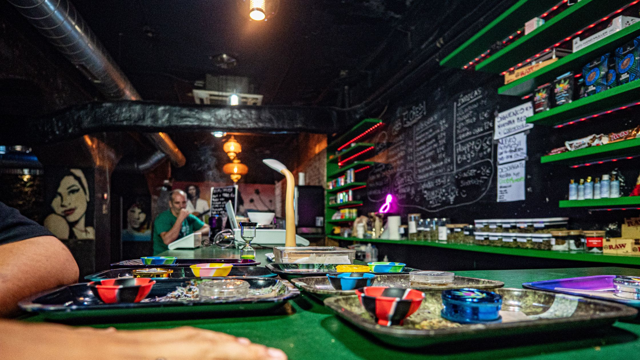Weed dispensary in Madrid
